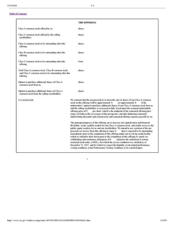 Dropbox S-1 | Interactive Prospectus - Page 14