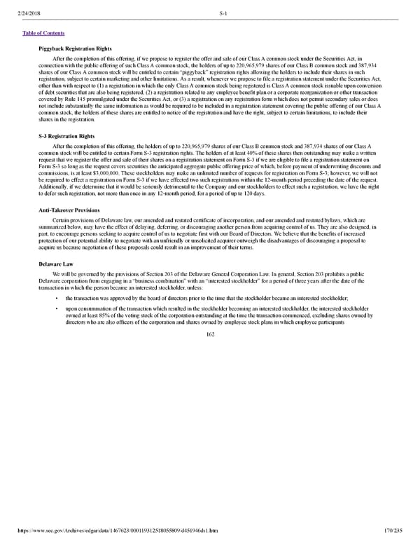 Dropbox S-1 | Interactive Prospectus - Page 170