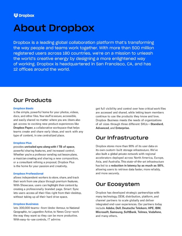 About Dropbox - Page 1