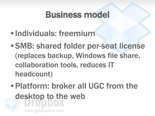 Dropbox Pitch to Sequoia | 2007 - Page 14