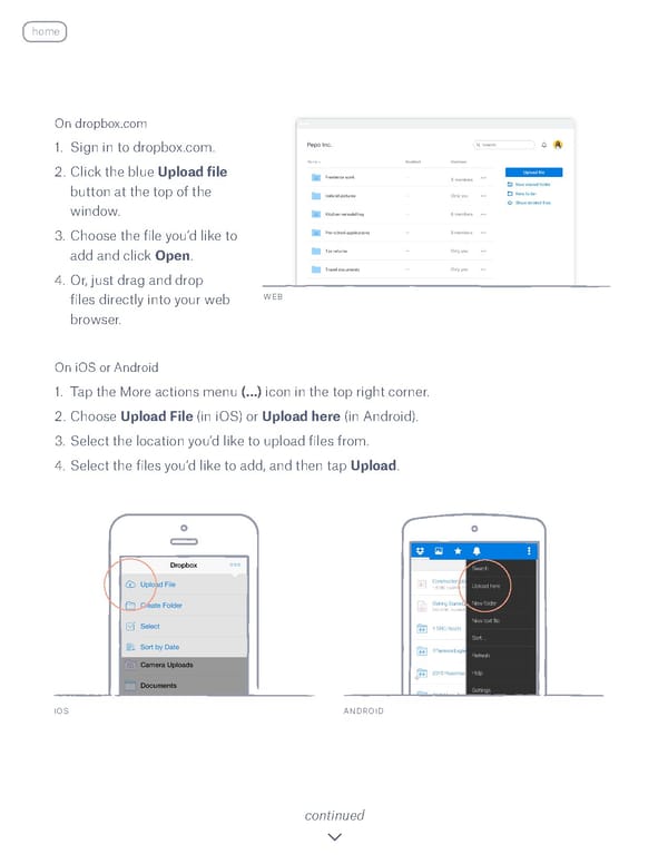 Get Started with Dropbox - Page 3